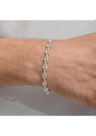 Resim Gemici Halat 925 Ayar Gümüş Erkek Bileklik Künye 55996766 