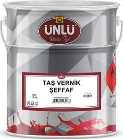 Resim Ünlü Taş Vernik Şeffaf 2,5L 