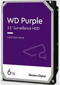 Resim 6tb Wd Purple Sata 6gb/s 256mb Dv 7x24 Wd64purz 