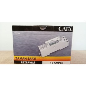 Resim Zaman Saati Cata Ct-9184 16 Amper 
