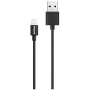 Resim MFİ Apple Lisanslı DLC3106V USB-A Lightning Şarj Kablosu 2m Siyah Philips