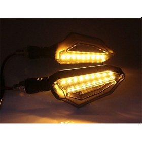 Resim Motosiklet Amerikan Park Modüllü Yeni Nesil Led Sinyal Takımı 