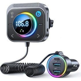 Resim Joyroom Çoklu Araç şarj Wireless FM Transmitter 