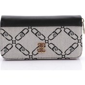 Resim Pierre Cardin 06pc24y604 Kadın Portföy Çanta Taş Kanvas 