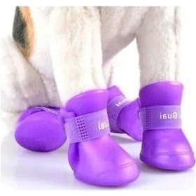 Resim 101Dzyn Silikon Kedi Ve Köpek Ayakkabısı, Koruyucu Tasarım 19-0303 