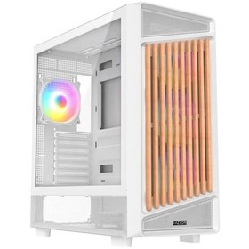 Resim Fazeon F19 750w 80plus Bronze 4x120mm Argb Fanlı Atx Beyaz Bilgisayar Kasası 