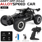 Resim 1:16 Ölçekli Off-Road RC Buggy, 2.4GHz Uzaktan Kumanda, Şarj Edilebilir 500mAh Lityum Pil, 20KM/H, LED Işıklarla, USB Şarj, Anti-Collision, 14 Yaş ve Üstü İçin 