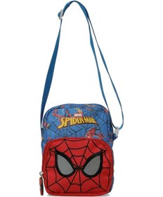 Resim Spiderman Blck Cprz 6fx Mavi Erkek Çocuk Çapraz Çanta 