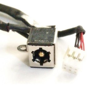 Resim Casper Uyumlu Nirvana Cky Dc Power Jack Adaptör Giriş Soketi Kablolu 