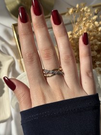 Resim Çapraz Tasarım Yüzük 