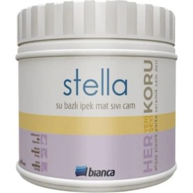 Resim Bianca Stella Su Bazlı Sıvı Cam İpek Mat 0.50 kg 