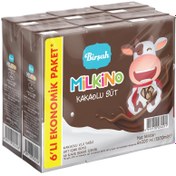 Resim Birşah Milkino Kakaolu Süt 6x200 ml 