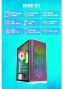 Resim Game Garaj Rise S7 R5-5600 16 GB 1 TB SSD RTX5060 Free Dos Masaüstü Oyuncu Bilgisayarı 