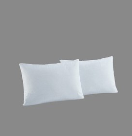 Resim 2'li Fermuarlı % 100 Sıvı Geçirmez Yastık Alezi Hijyenik Pratik Terletmez Beyaz 