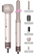 Resim Sinbo Pro Compact Uzun Multi-Styler Saç Kurutma Makinesi, Fön Makinesi,5in1,shd-1729, Çanta Hediye 