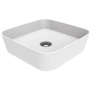 Resim Creavit Loop 40 x 40 CM Tezgah Üstü Lavabo LReal Stone P040 