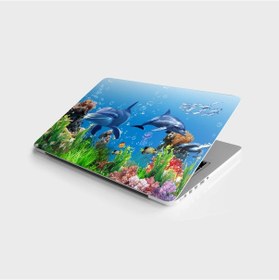 Resim Laptop Sticker Bilgisayar Notebook Pc Kaplama Etiketi Deniz Balıklar 