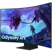 Resim Samsung 55" Va Ls55cg97wnuxuf 1ms 165hz Hdmı-dp Usbc Kavıslı Gamıng Monitör 3840x2160 