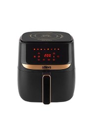 Resim Stilevs AF-600 5.7 L Airtron Terazili Siyah Sıcak Hava Fritözü 