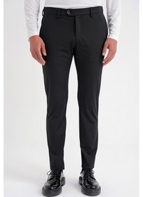 Resim P 1203 Pantolon Comfort Siyah Siyah 