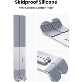Resim Mabeyn Dizüstü Bilgisayar Standı Katlanabilir MacBook Pro Air ile Uyumlu Matebook Dizüstü Bilgisayar 