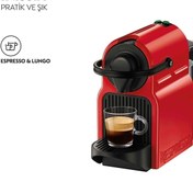 Resim Nespresso Inissia C40 Kahve Makinesi C 40 (hediye Kapsül Yoktur) 