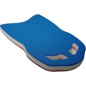 Resim Yüzme Tahtası Mavi-Pembe Kıckboard 26cm-46cm Nabaiji Meridyendukk 