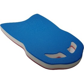 Resim Yüzme Tahtası Mavi-Pembe Kıckboard 26cm-46cm Nabaiji Meridyendukk 