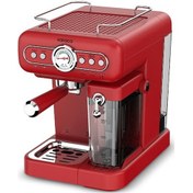 Resim Karaca Vintage Craft Süt Hazneli Espresso, Latte Ve Capuccino Makinesi Cream 