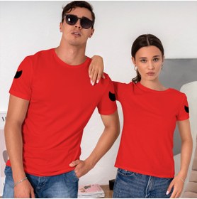 Resim Porçay Apolet Logo Baskılı Regular Unisex Tişört 