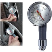 Resim Nt Tools Ntt8621 Ibreli Lastik Hava Basınç Ölçer 0-100 Psi N11.191 