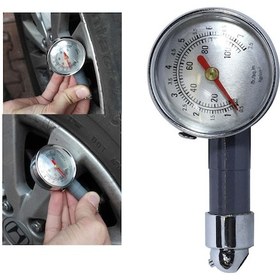 Resim Nt Tools Ntt8621 Ibreli Lastik Hava Basınç Ölçer 0-100 Psi N11.191 