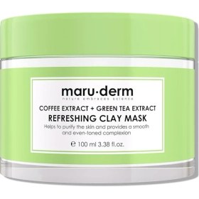 Resim Kahve Özü + Yeşil Çay Özü Ferahlatıcı Kil Maskesi 100 ml 