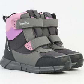 Resim Benetton ® Füme Çocuk Bot Su Geçirmez Waterproof BNI-11009 İTHAL 