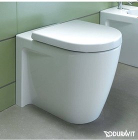 Resim Duravit - Starck 2 Tek Klozet Btw Klozet Yerden Klozet Kapak Dahil - 01623900a1- Diğer 
