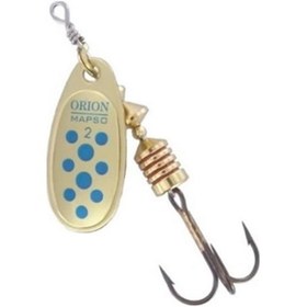 Resim Mapso Orion Altın - Mavi Döner Kaşık No:3 