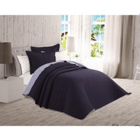 Resim Washed Soft Çift Taraflı 6 Parça Çeyiz Seti Antrasit Antrasit 