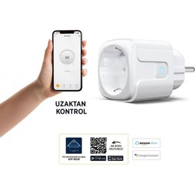Resim Polosmart MP24 Uygulama Kontrollü Akıllı Priz Beyaz 