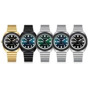 Resim Novahub Curren Takvim Çelik Kayış İş Kuvars Erkek İzle Altın Siyah Desenli, Altın Siyah Çok Renkli İzci Çok Renkli 