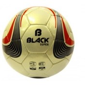 Resim BLACK Super El Dikişli Futbol Topu 4 No Blk005 Halı Saha Topu 