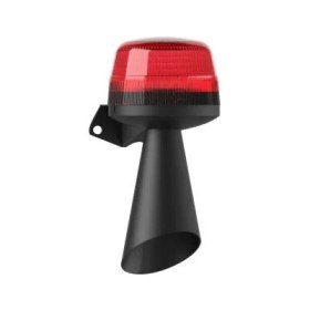 Resim Mesan LED Multifonksiyon 10 Ses Borulu Siren Ms 5841.1.12-24VAC/DC 