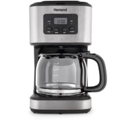 Resim HOMEND 5046h Inox Zaman Ayarlı Filtre Kahve Makinesi 