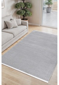 Resim Elvey Home 7102 Gri Modern Desen Doğal Taban Koridor Mutfak Çocuk Oturma Odası Salon Halı Yolluk 7102grey 