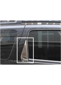 Resim Dacia Duster Uyumlu Arka Cam Kelebek Yeri 2 Parça 2010-2017 Paslanmaz Krom 