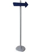 Resim Oneway Ahşap Askılık Lacivert 