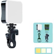 Resim Yaleker Usb-c Şarjlı Mini Clipli Işık, 3 Renk Modlu 3000-5500k , Telefon/kamera İçin Selfie/canlı Yayın Doldurma Lambası 
