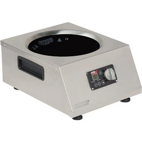 Resim OMAKE Cam Yüzeyli Wok İndüksiyon Ocak, 3500 W, Elektrikli 