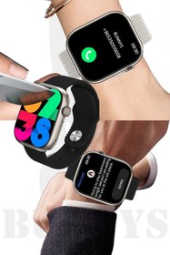 Resim Bunnys Apple iPhone 6s Plus Uyumlu Akıllı Saat Konuşma Özellikli Watch 9 PRO 45MM AMOLED EKRAN 