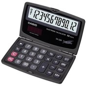 Resim Casio SX-220 12 Hane Cep Tipi Kapaklı Hesap Makinesi 