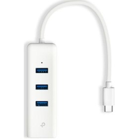 Resim Tp-link Ue330c Usb3.0 Type-c Gigabit Adaptör+3usb Giriş:usb Tip-c Çıkış:g.bit Eternet+3xusb3.0 3yıl Üretici Garantili 